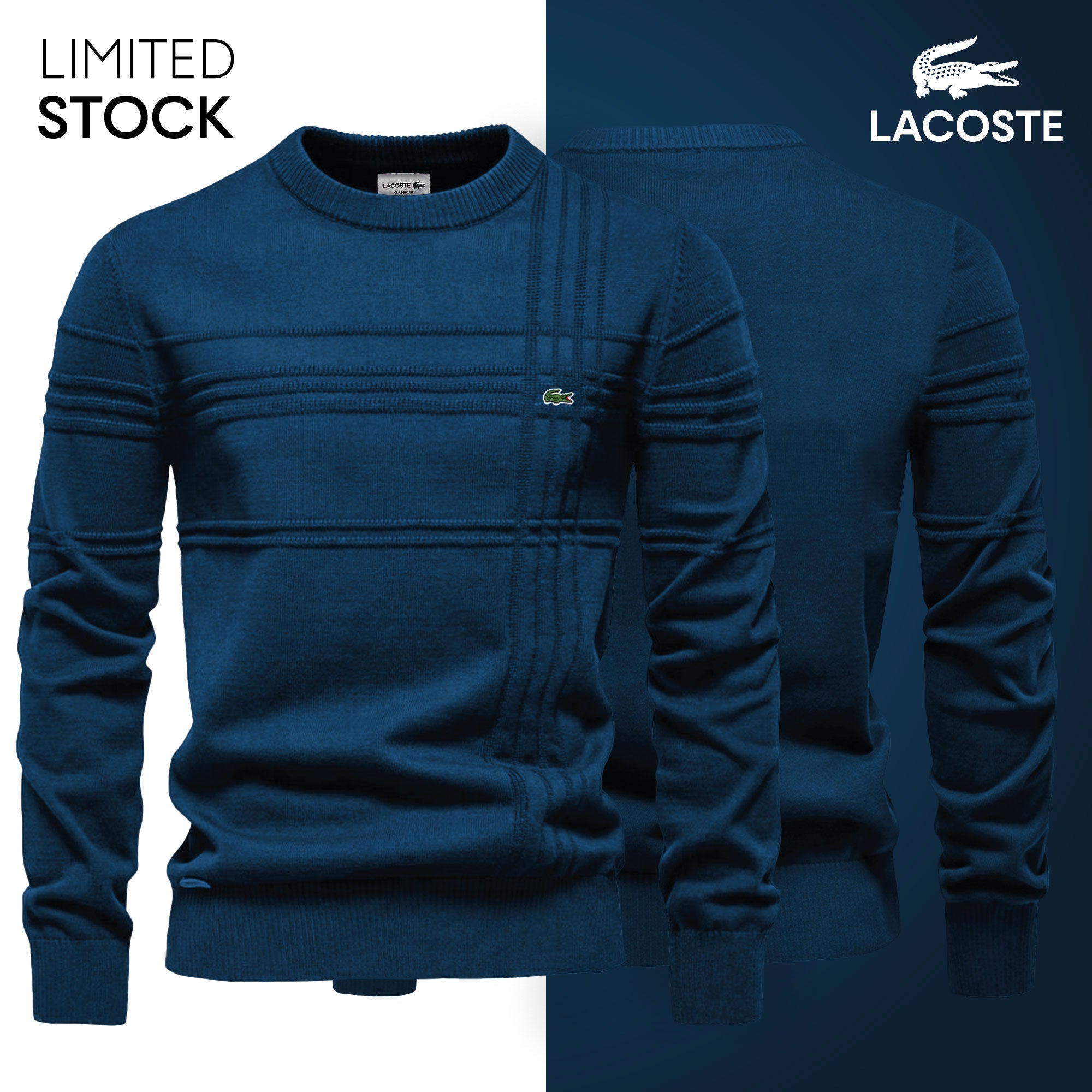 Pull Homme Texturé LC™ (DÉSTOCKAGE)