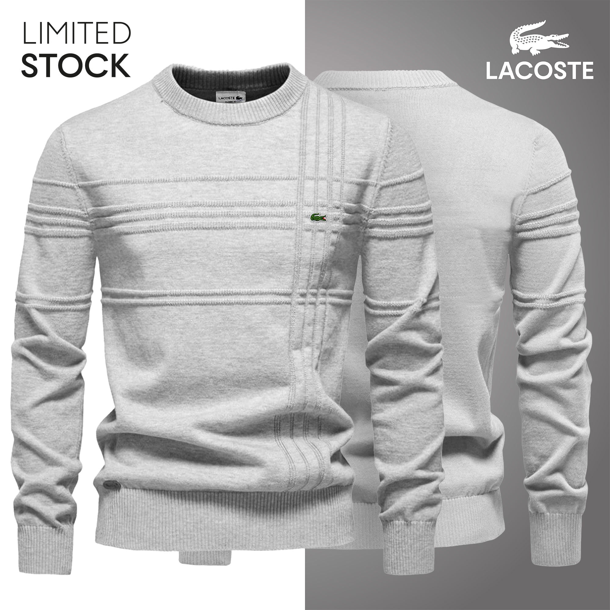 Pull Homme Texturé LC™ (DÉSTOCKAGE)